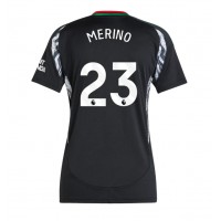 Camisa de time de futebol Arsenal Mikel Merino #23 Replicas 2º Equipamento Feminina 2024-25 Manga Curta